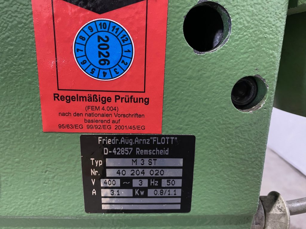 Gebrauchtmaschine Flott Säulenbohrmaschine M3-ST